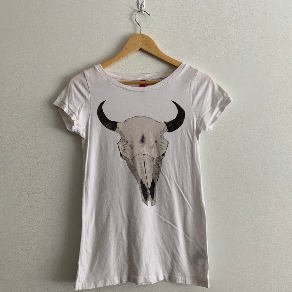 H&M Top | White T Shirt